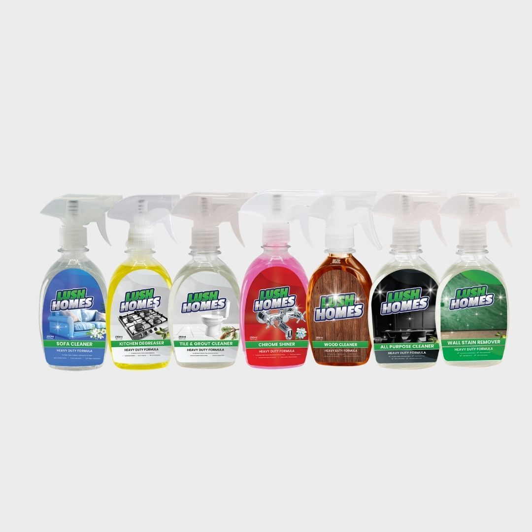 House Cleaning Bundle - All 7 Cleaners 250ml