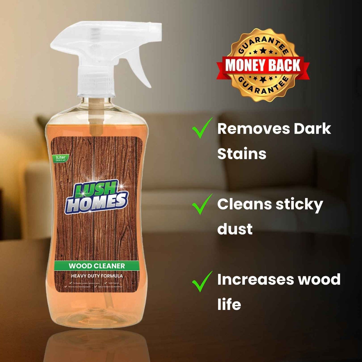 Wood Stains Cleaner® with Vanilla Fragrance