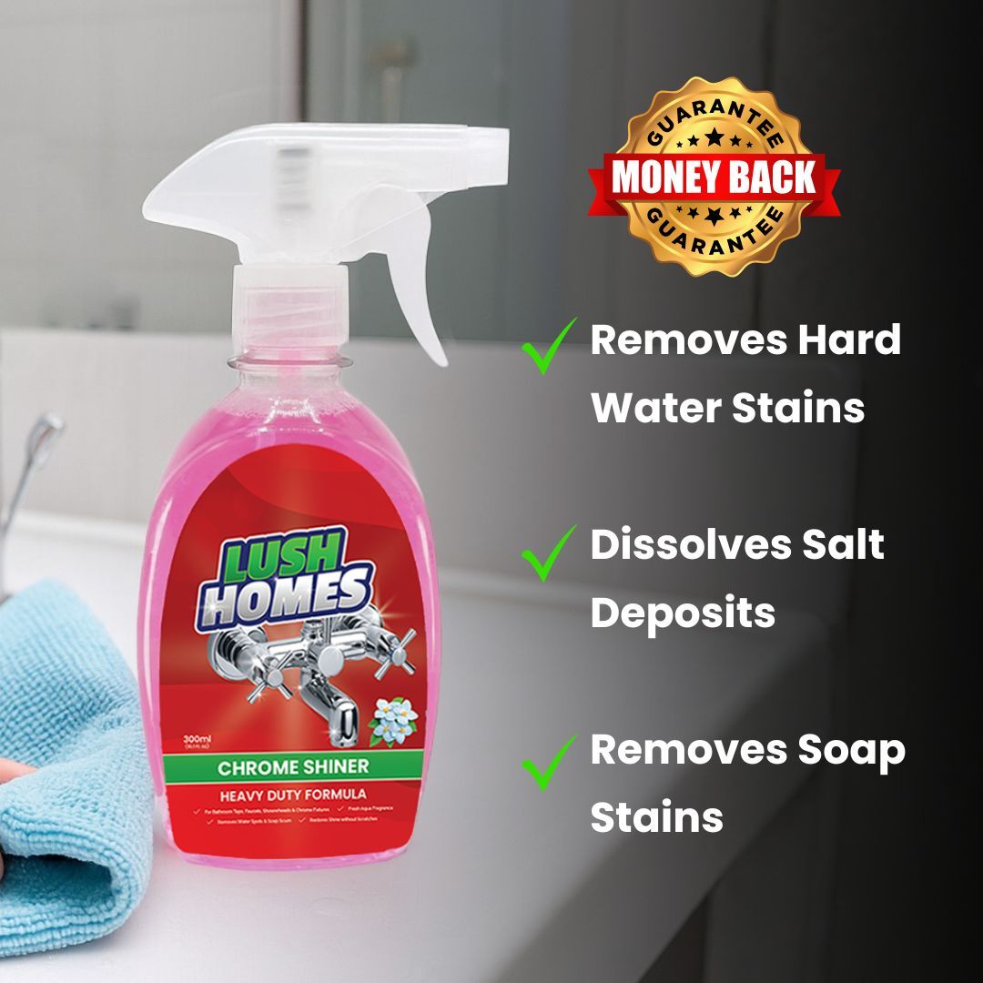 Chrome Taps Shiner® with Fresh Aqua Fragrance