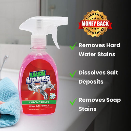 Chrome Taps Shiner® with Fresh Aqua Fragrance