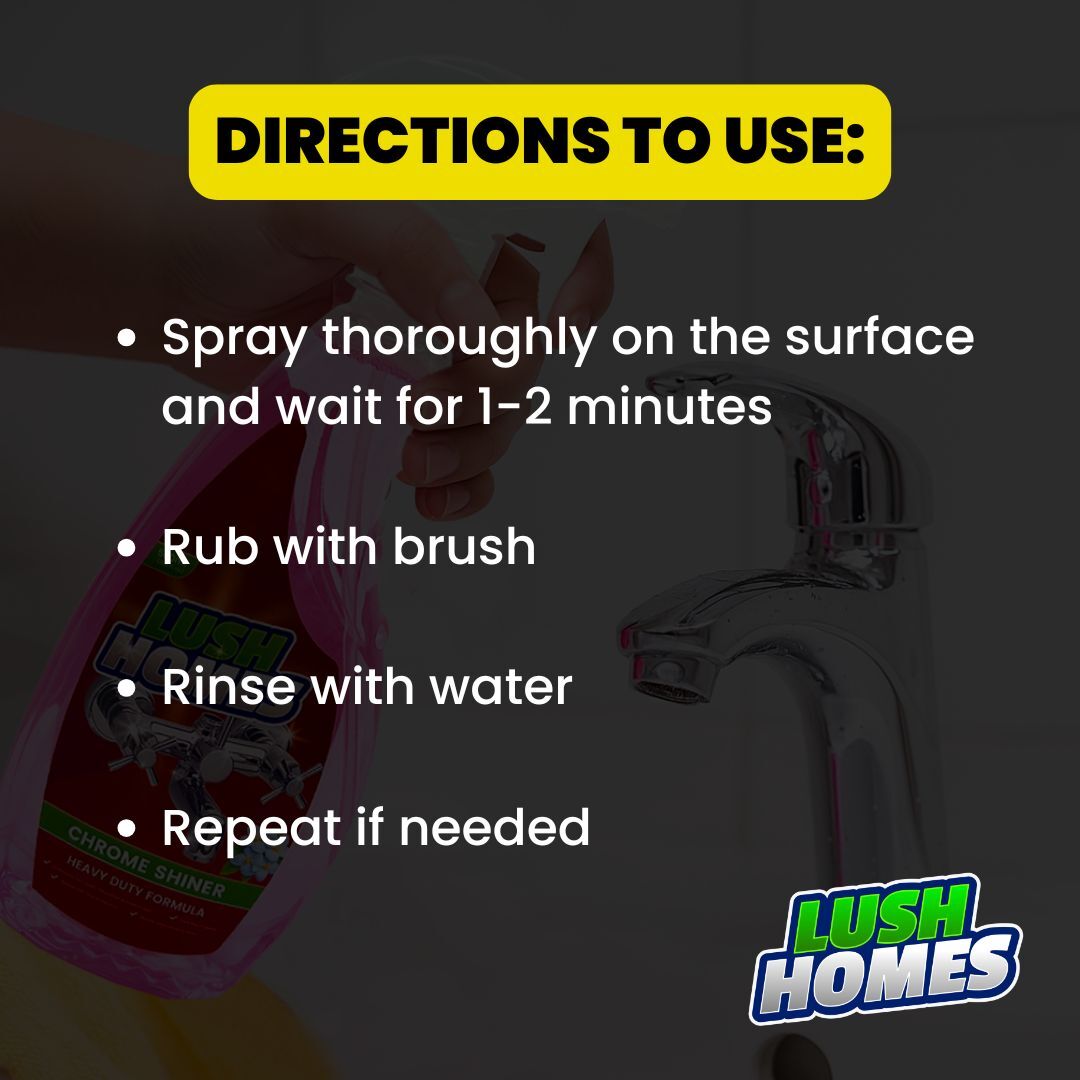 Chrome Taps Shiner® with Fresh Aqua Fragrance