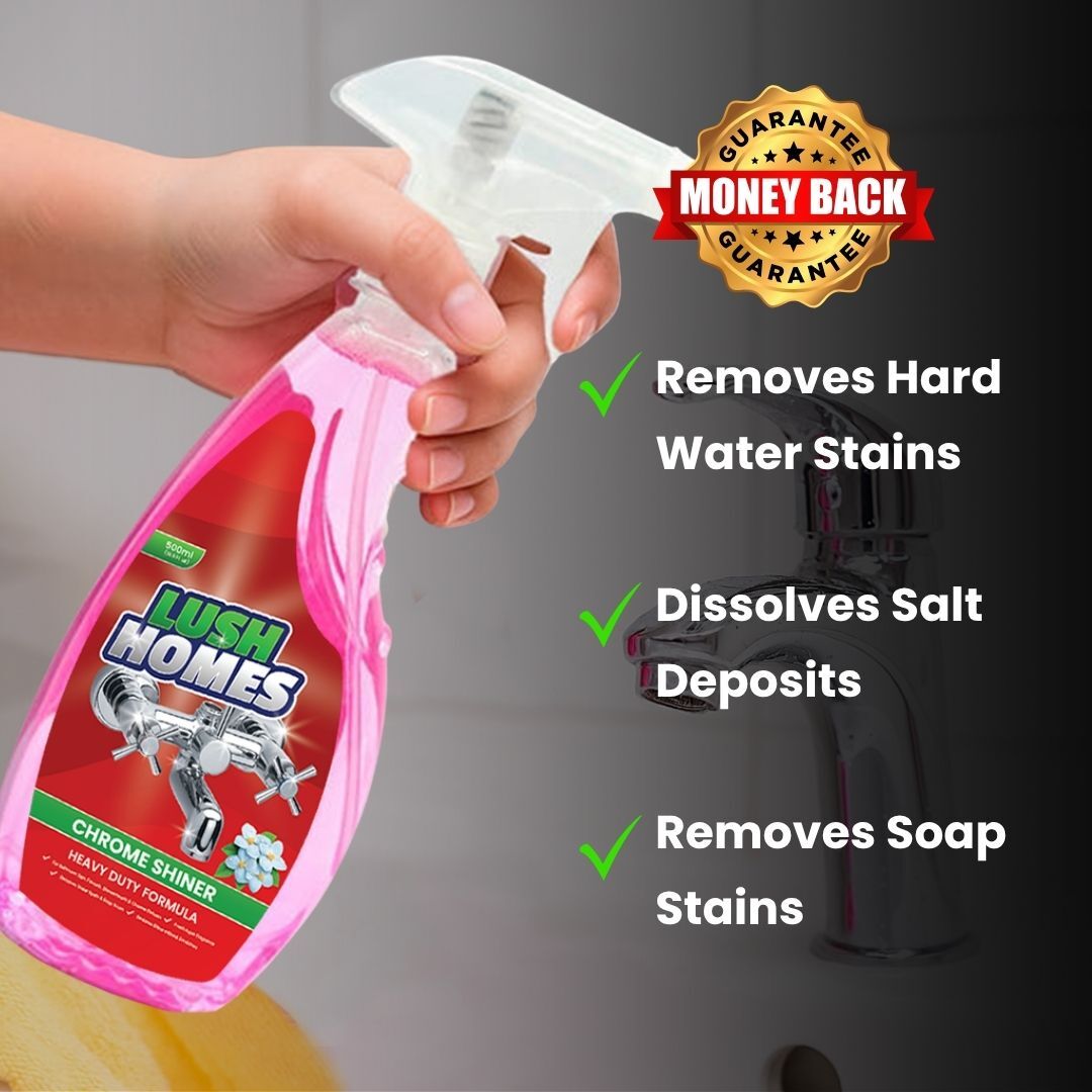 Chrome Taps Shiner® with Fresh Aqua Fragrance