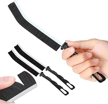 Degreaser Brushes - For Stoves Windows Tile & Grout Joints - Set of 2