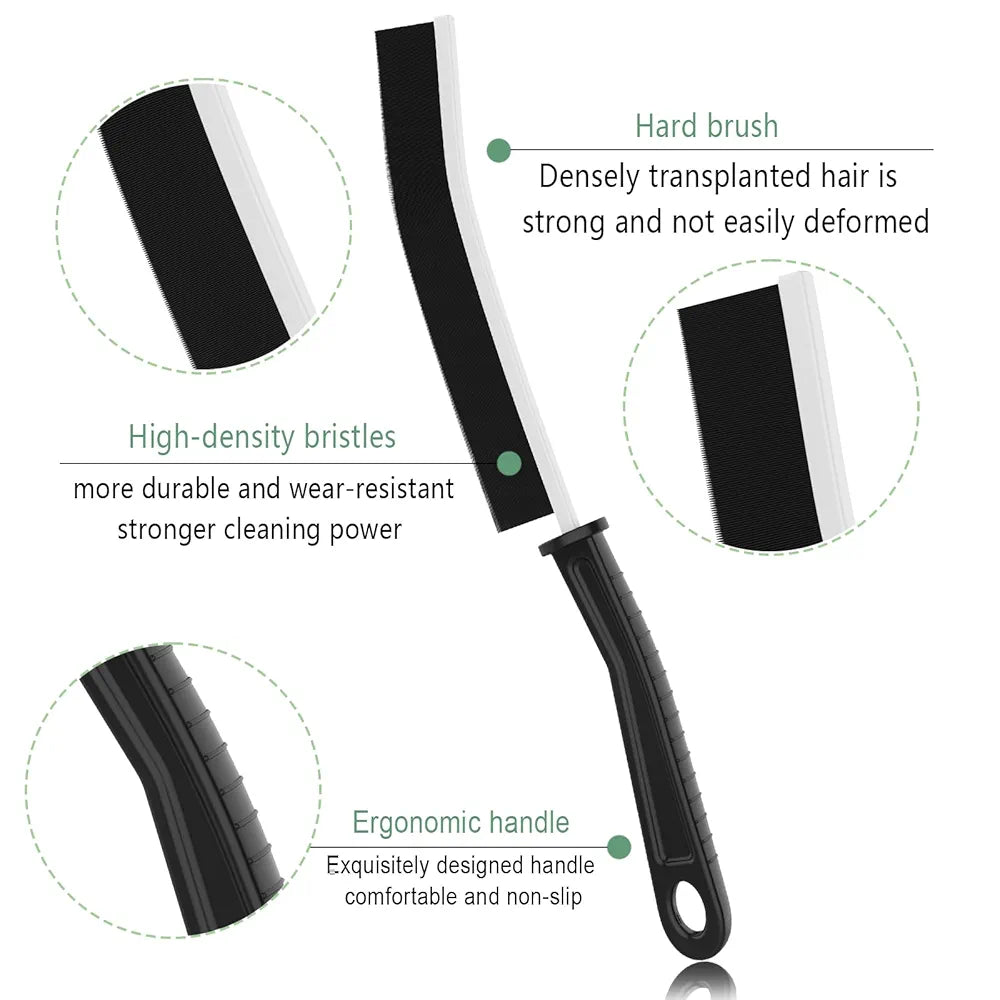 Degreaser Brushes - For Stoves Windows Tile & Grout Joints - Set of 2