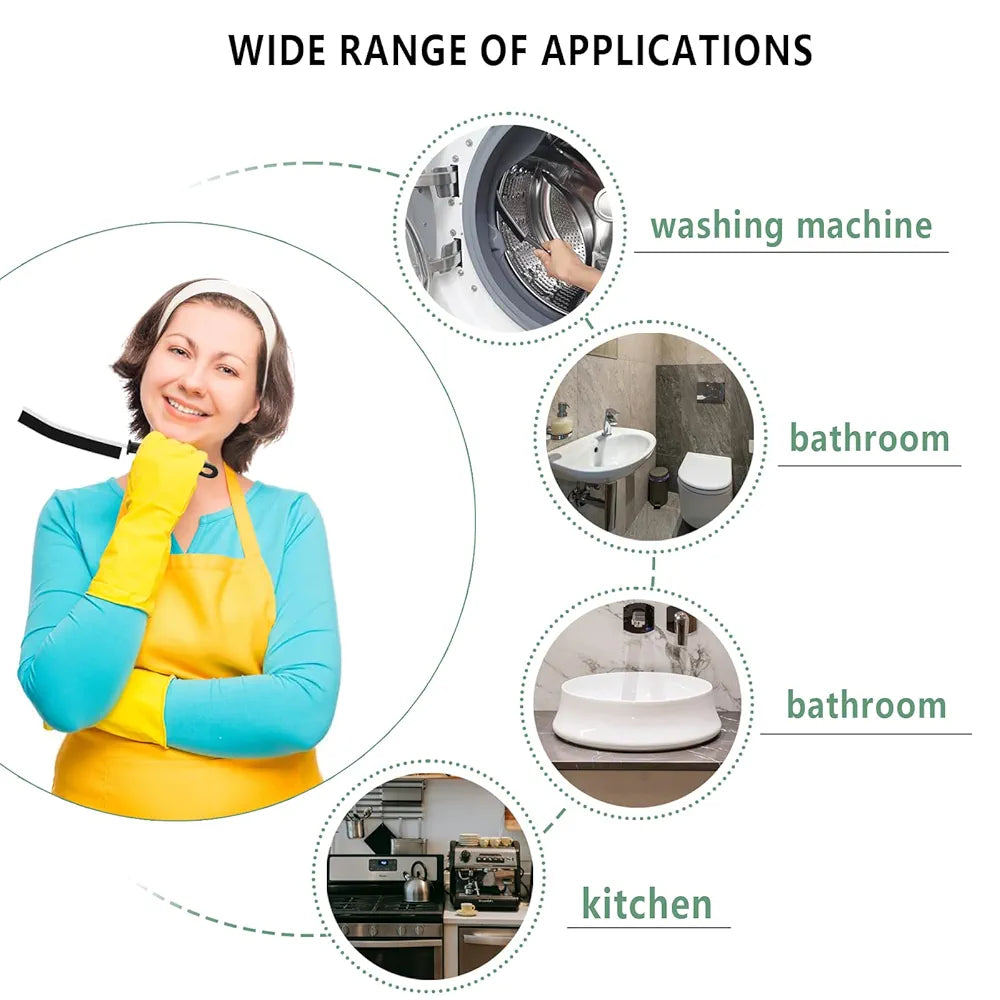 Degreaser Brushes - For Stoves Windows Tile & Grout Joints - Set of 2