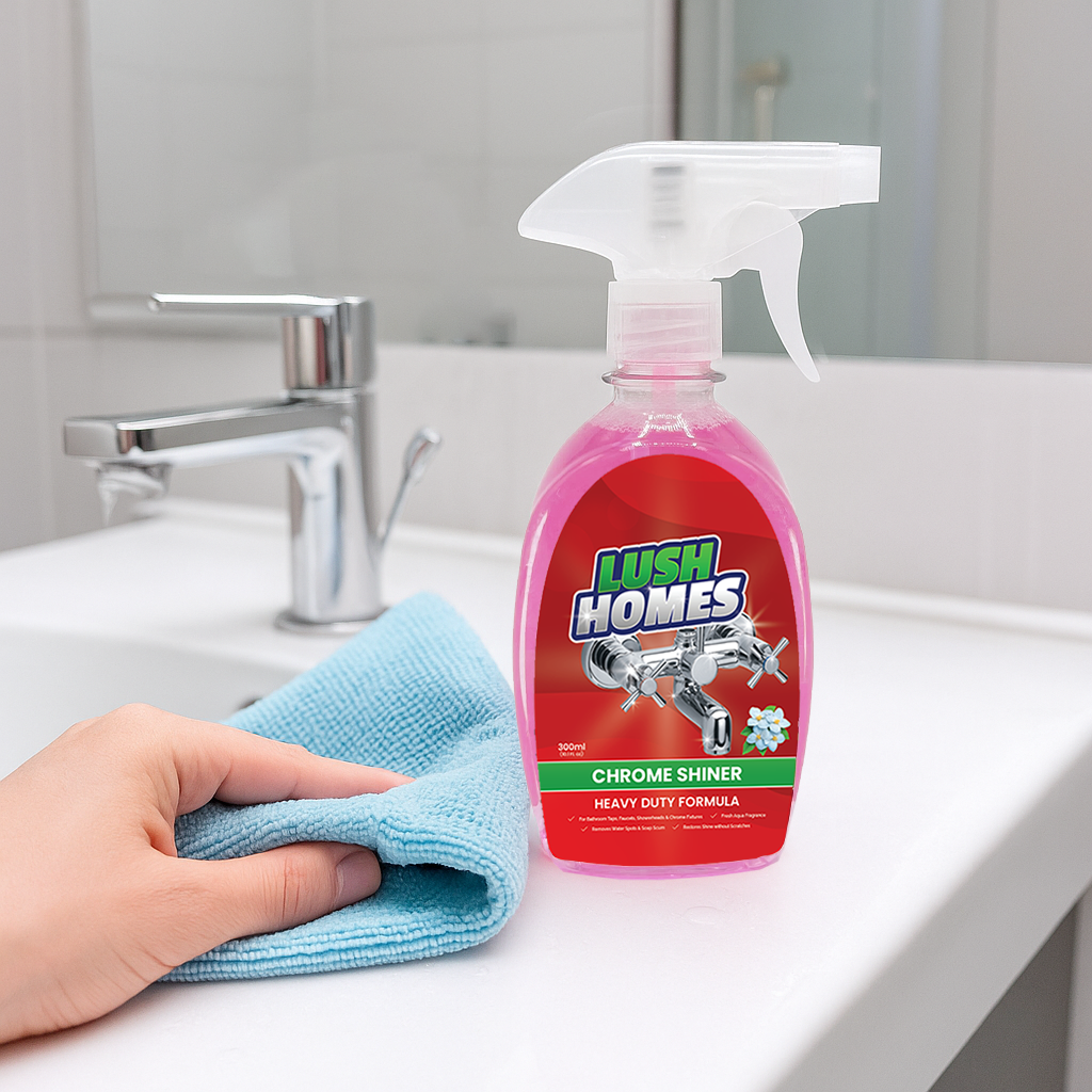 Chrome Taps Shiner® with Fresh Aqua Fragrance