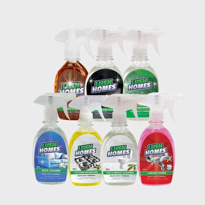 House Cleaning Bundle - All 7 Cleaners 250ml