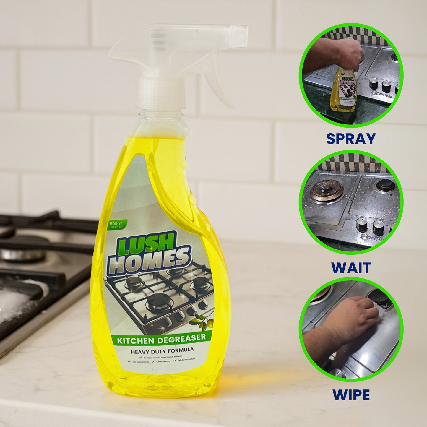 Mega Saving Bundle - All Five Cleaners 500 ML