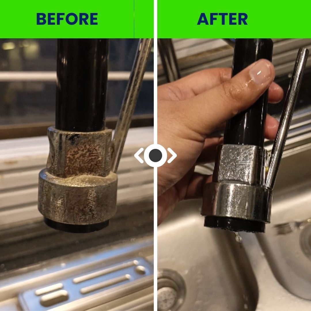 Chrome Taps Shiner® with Fresh Aqua Fragrance