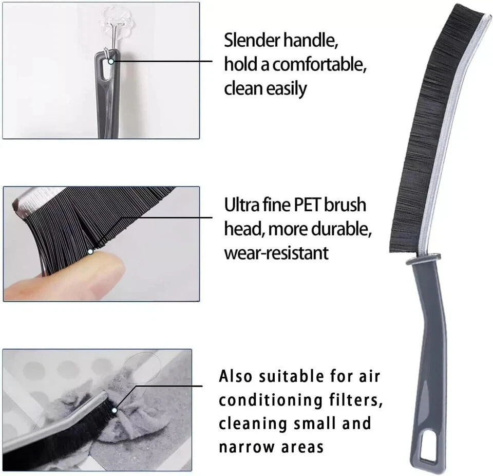 Degreaser Brushes - For Stoves Windows Tile & Grout Joints - Set of 2