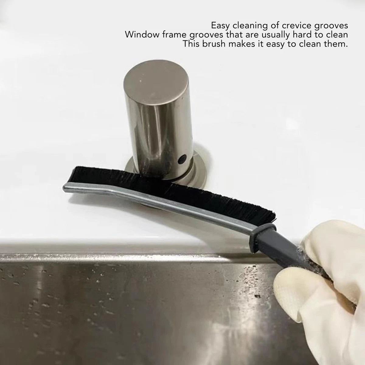 Degreaser Brushes - For Stoves Windows Tile & Grout Joints - Set of 2